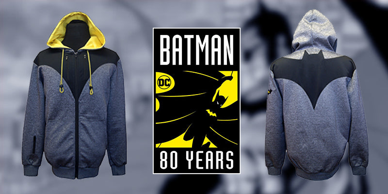 Batman 80 Years Anniversary Hoodie