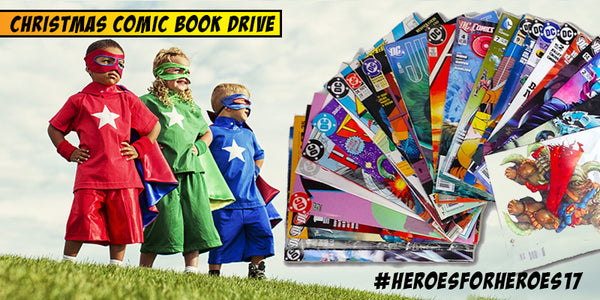 Comic Book Drive for Foster Kids