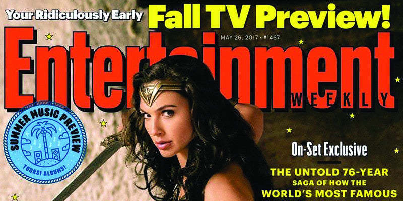 Wonder Woman Entertainment Weekly Cover