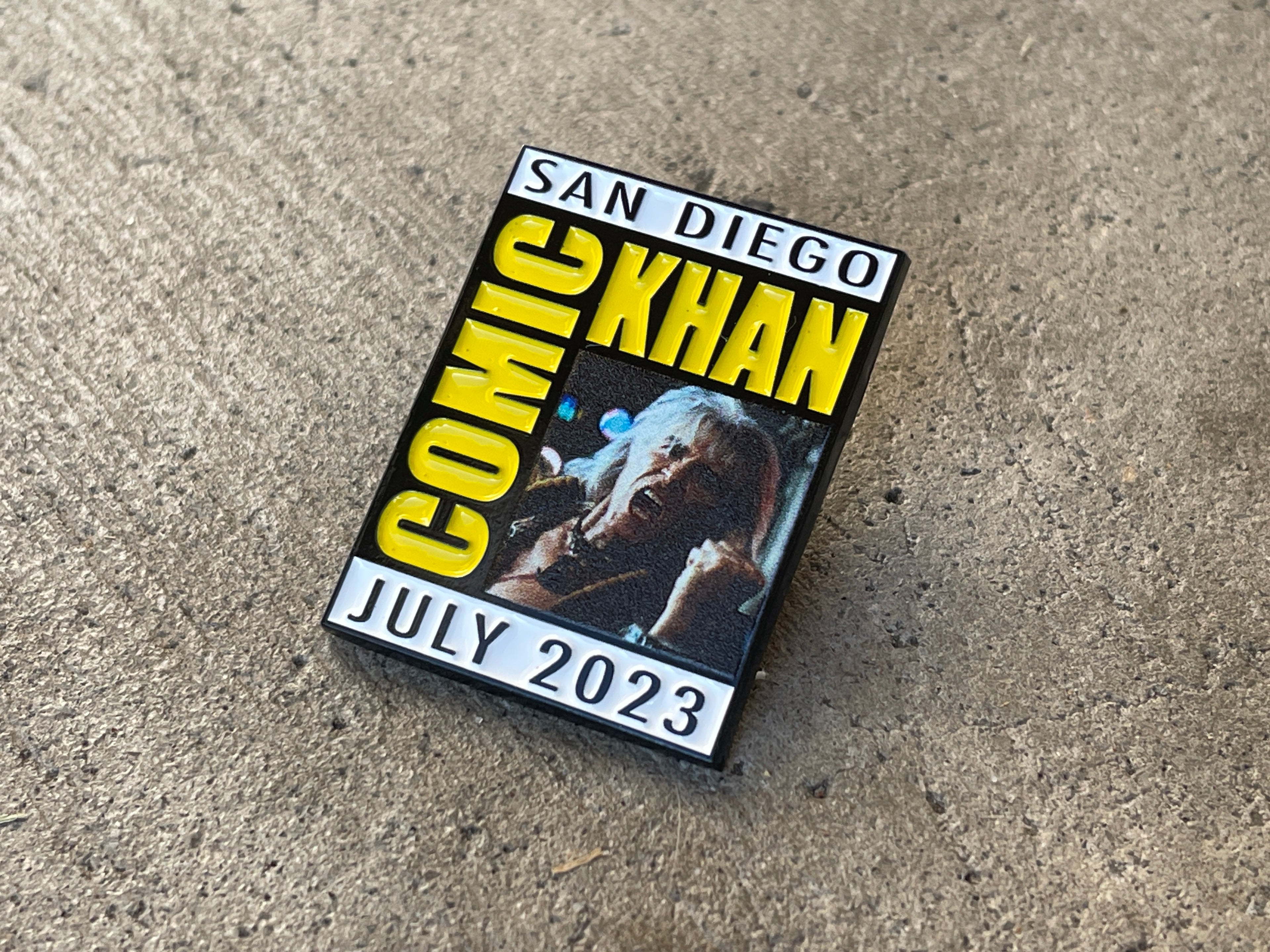 2023 Comic Khan Exclusive Pin