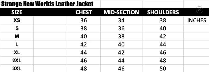 Strange New Worlds Medical Jacket