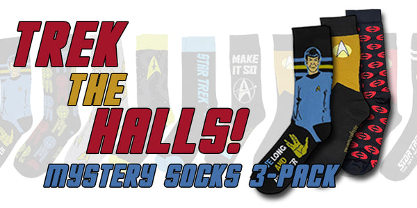 Star Trek Mystery Socks 3-Pack