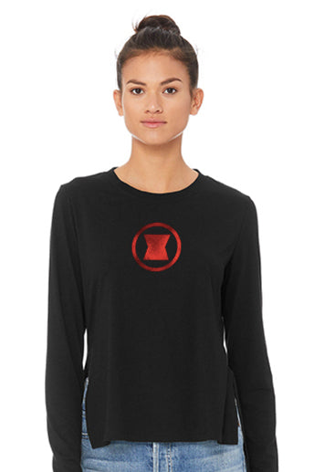 Black Widow Lounge Shirt - Hero Within