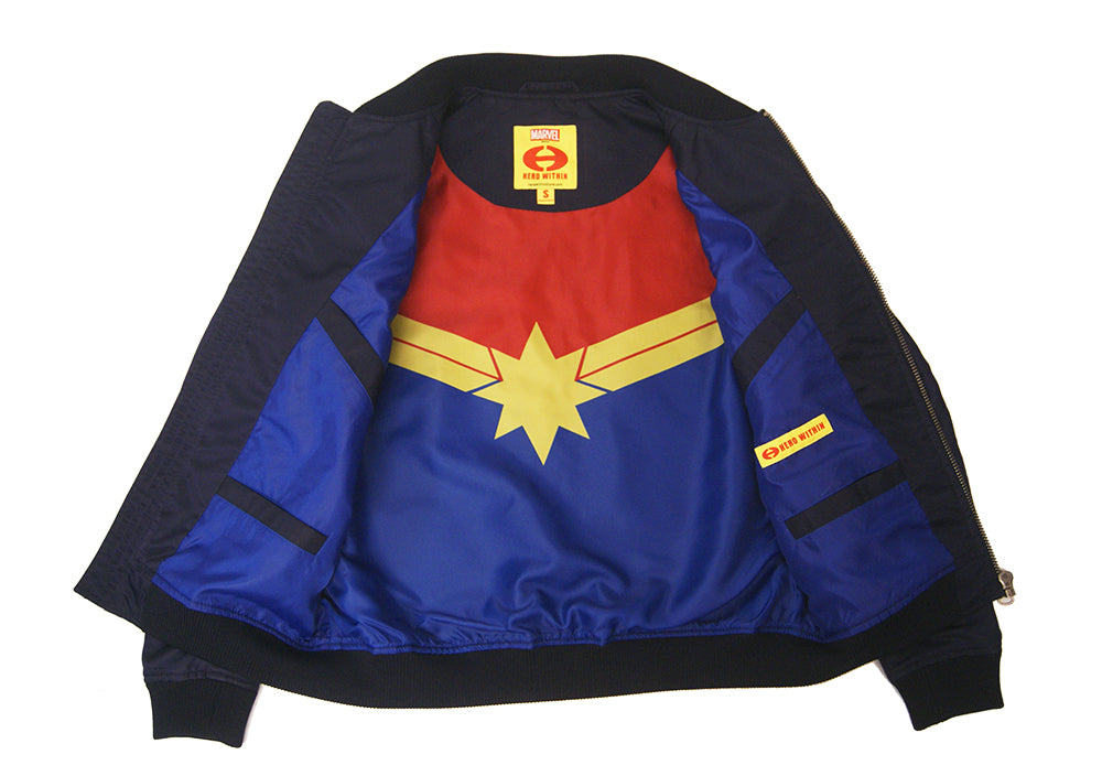 Captain Marvel Flight Jacket - Hero Within