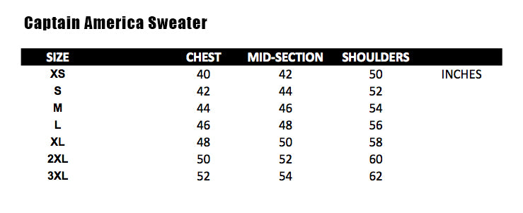 Captain America Infinity War Sweater - Hero Within