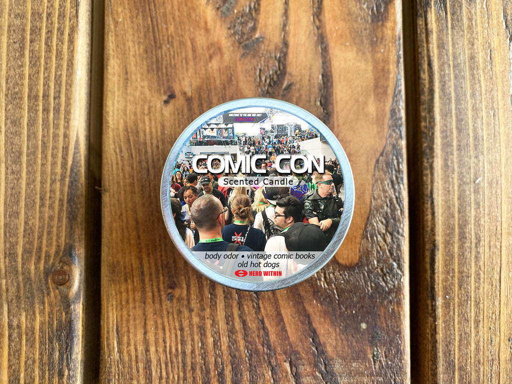 Comic Con Scented Candle