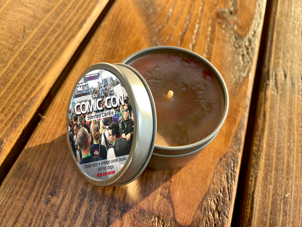 Comic Con Scented Candle