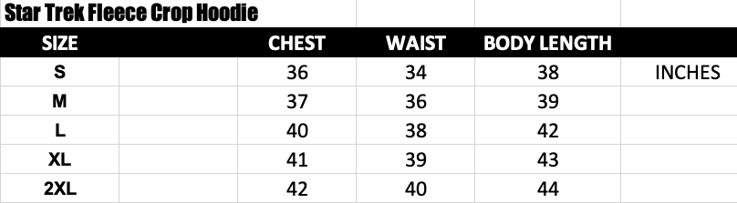 Boldly Go French Terry Crop Hoodie set