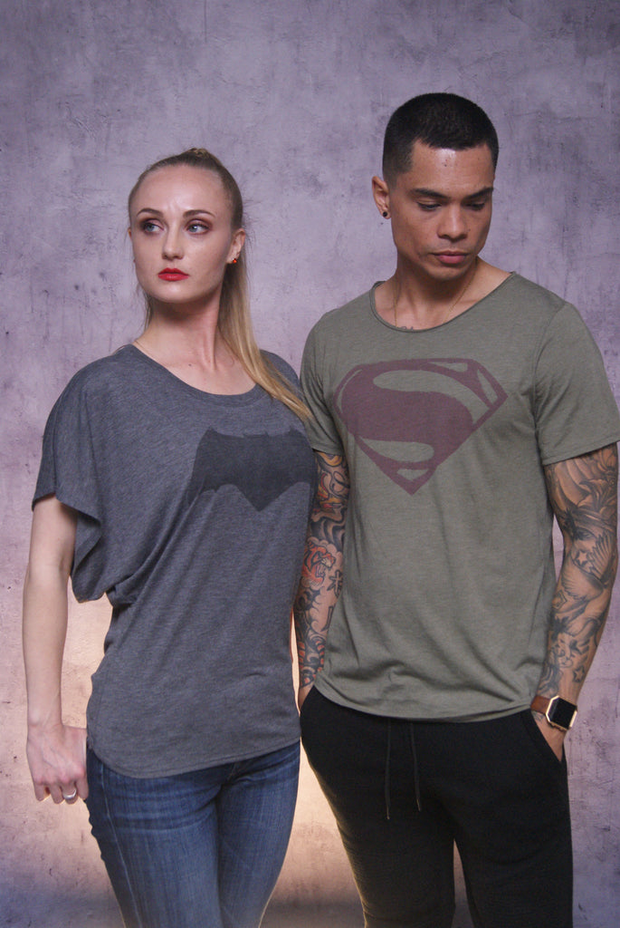 Superman Distressed  Fashion Shirt - Hero Within