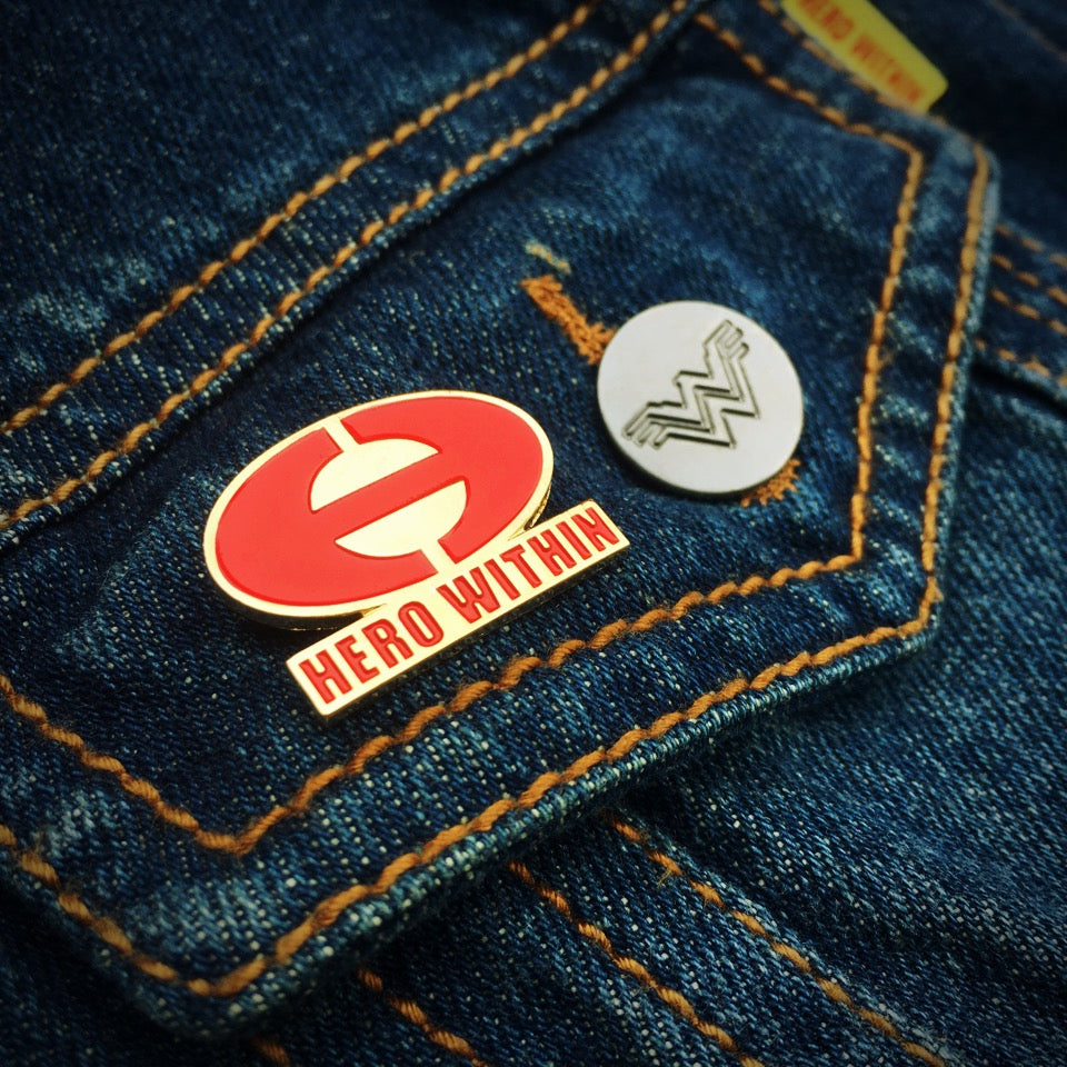 Hero Within Logo Pin - Hero Within