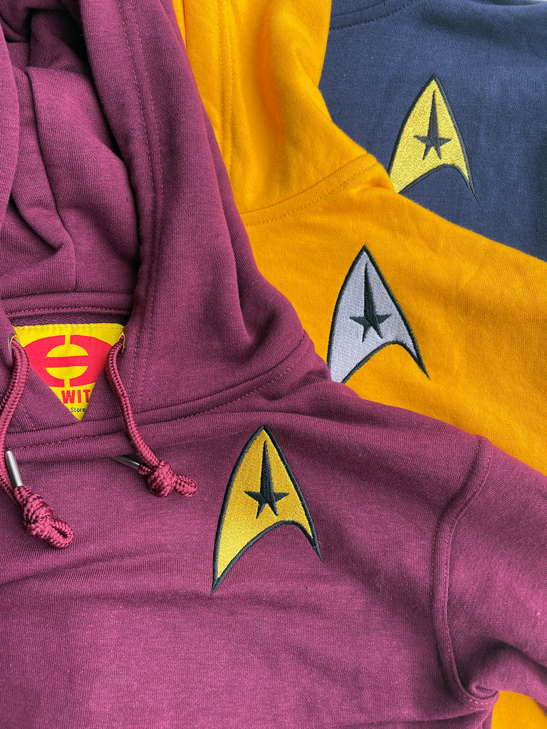Boldly Go French Terry Crop Hoodie set