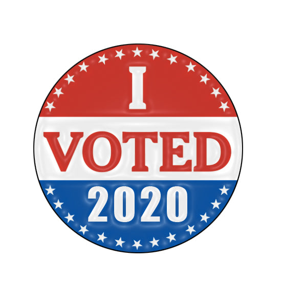 I Voted Enamel Pin