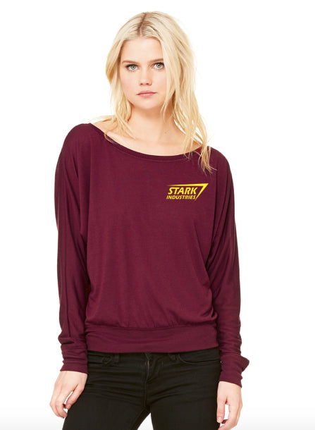 Iron Man Flowy Long Sleeve Shirt - Hero Within