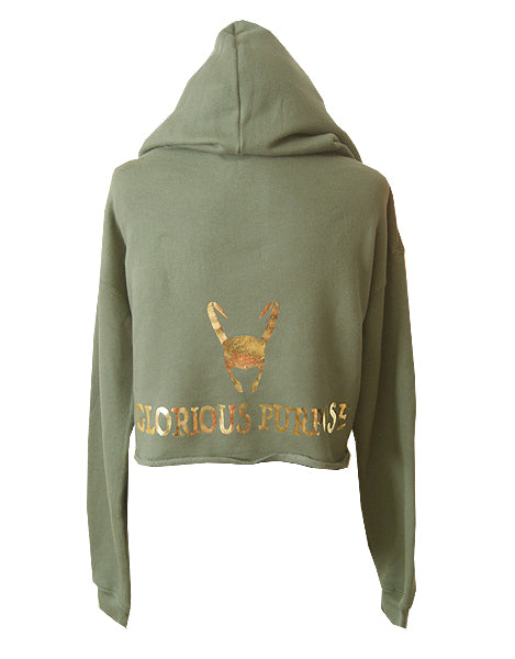 Loki Cropped Hoodie - Hero Within