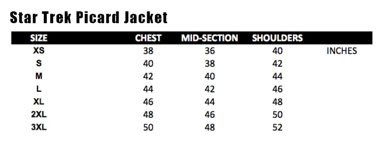 Star Trek: Picard Jacket - Hero Within