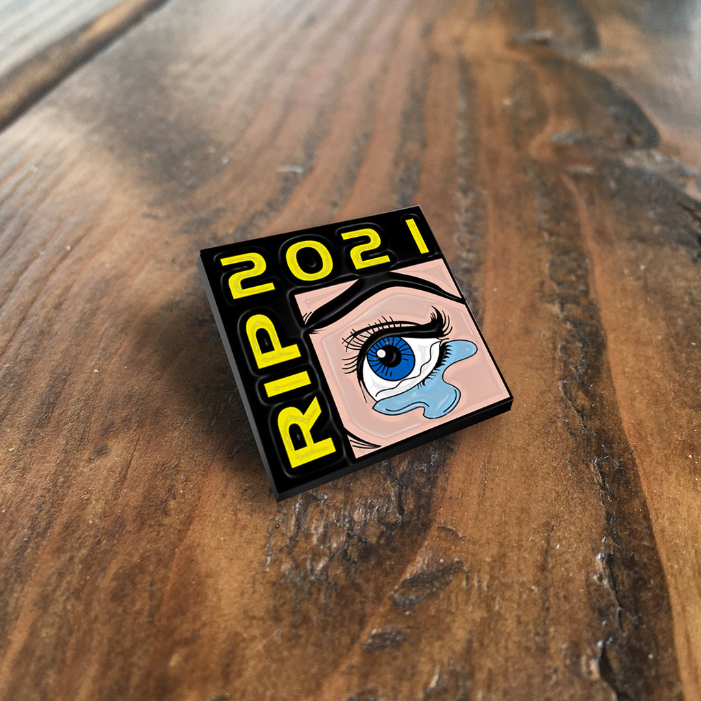 RIP 2021 Enamel Pin