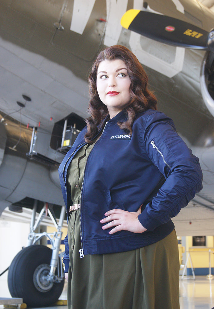 Captain Marvel Flight Jacket - Hero Within