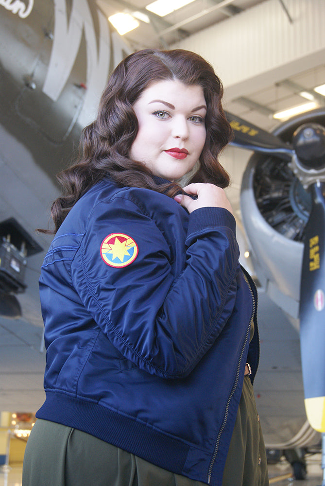 Captain Marvel Flight Jacket - Hero Within