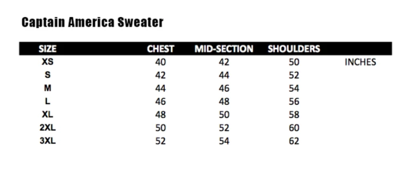 Captain America Endgame Sweater - Hero Within