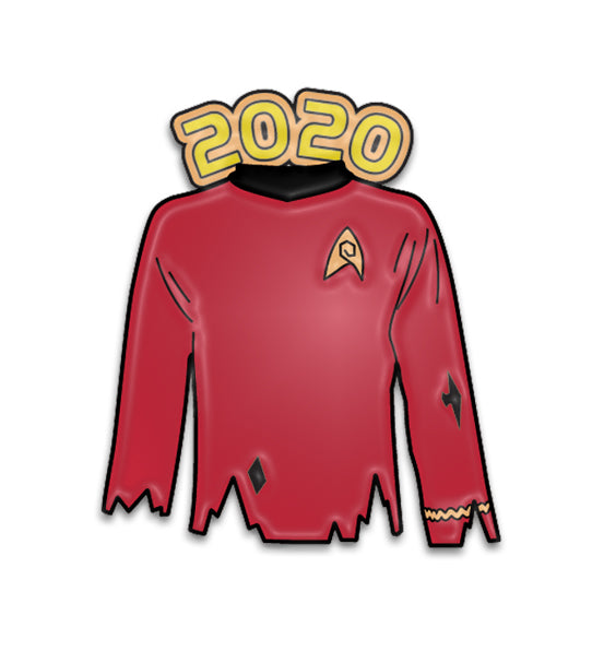 Red Shirt 2020 Enamel Pin
