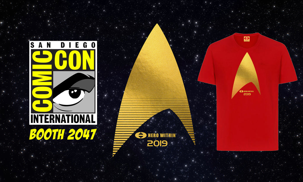 Star Trek Gold Foil Logo Tee - Hero Within