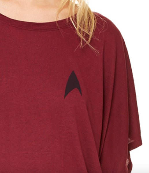Starfleet Dolman Flowy Shirt