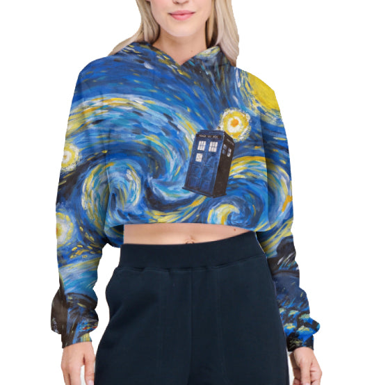 Starry TARDIS Pullover