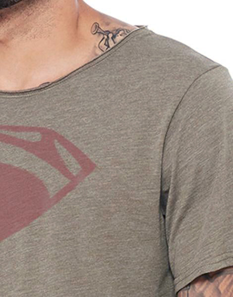 Superman Distressed  Fashion Shirt - Hero Within