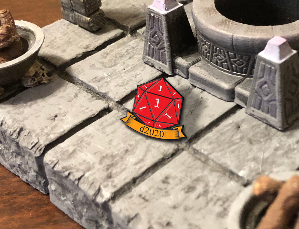 d2020 Dice Pin